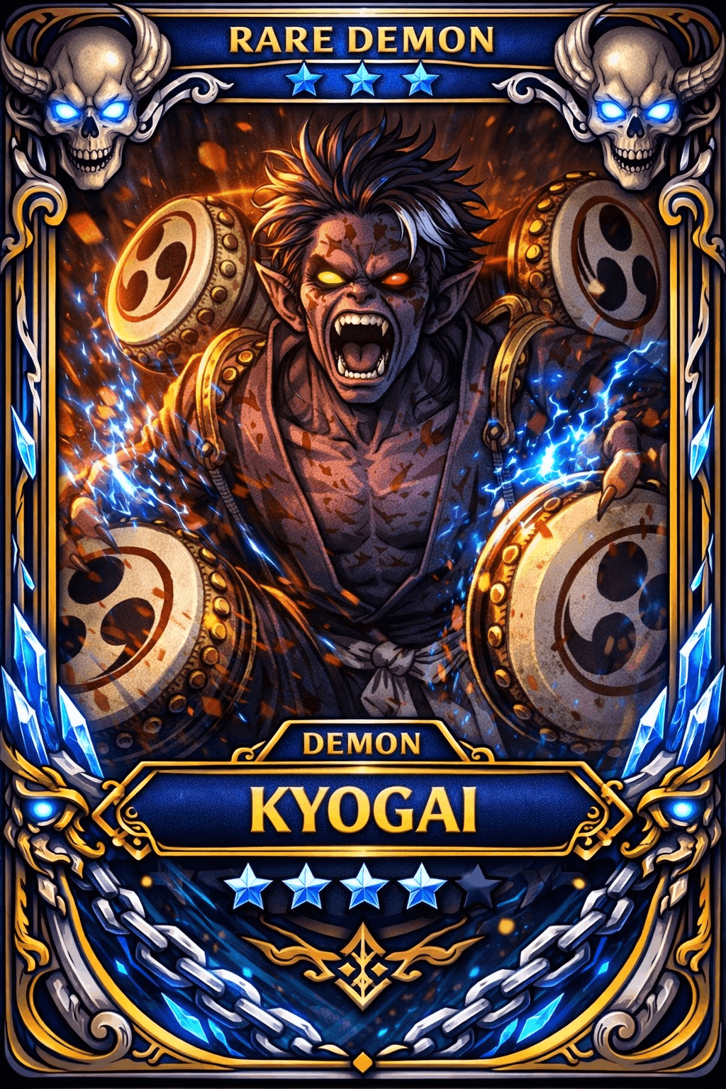 Rare rarity showcase art